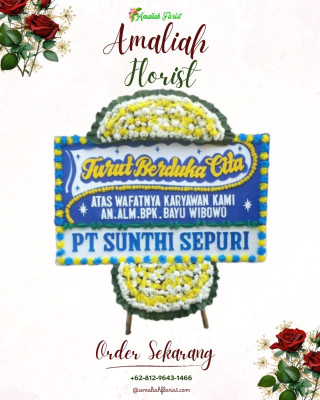 Papan Bunga Duka di Lampung Selatan