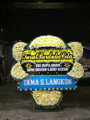 Papan Bunga Duka di Lampung Selatan