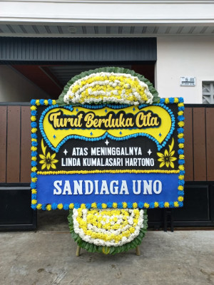 Papan Bunga Duka di Lampung Selatan